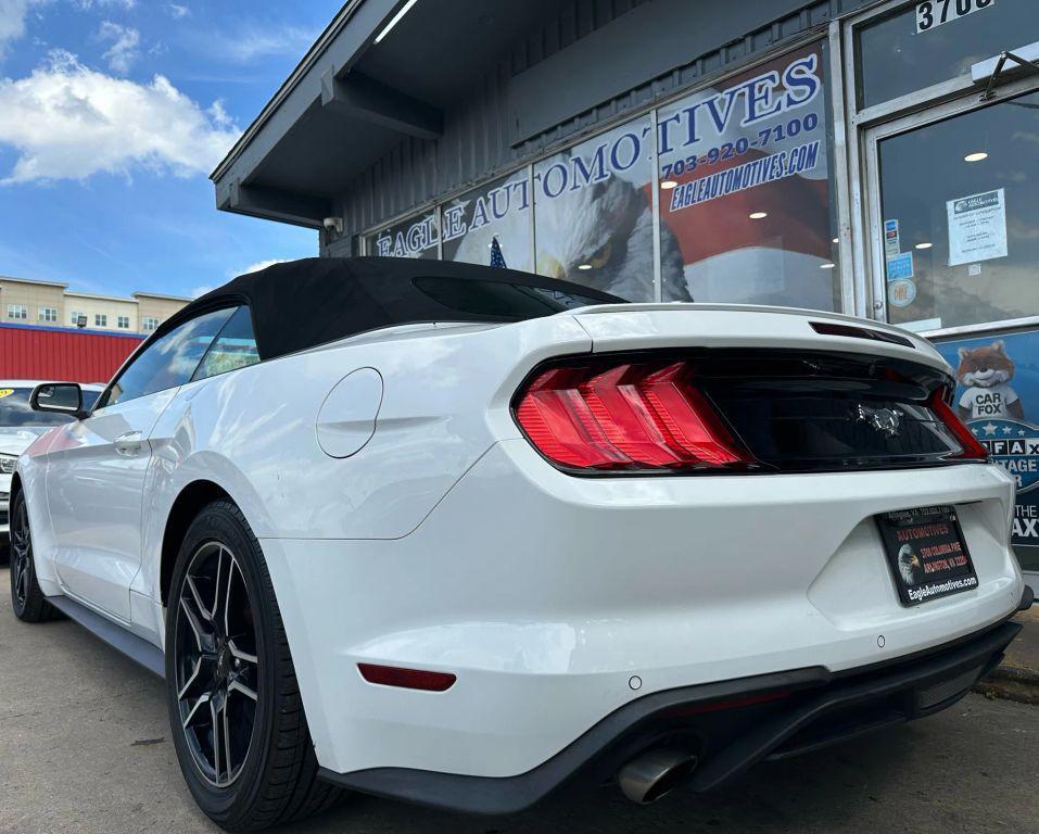 used 2018 Ford Mustang car, priced at $12,900