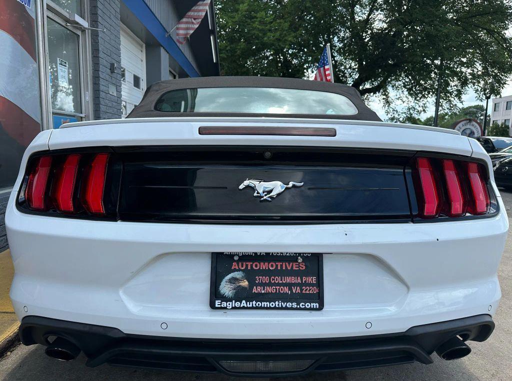 used 2018 Ford Mustang car, priced at $12,900