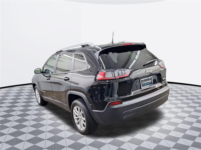 used 2021 Jeep Cherokee car, priced at $17,818