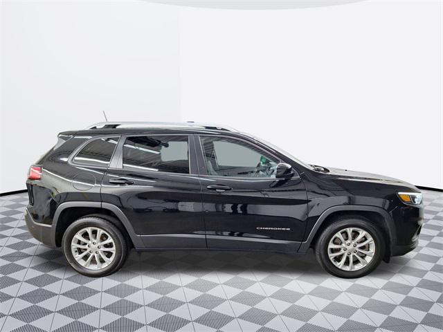 used 2021 Jeep Cherokee car, priced at $17,818