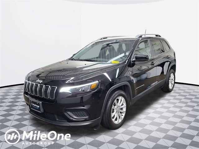 used 2021 Jeep Cherokee car, priced at $17,818