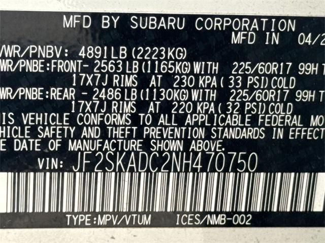 used 2022 Subaru Forester car, priced at $26,500