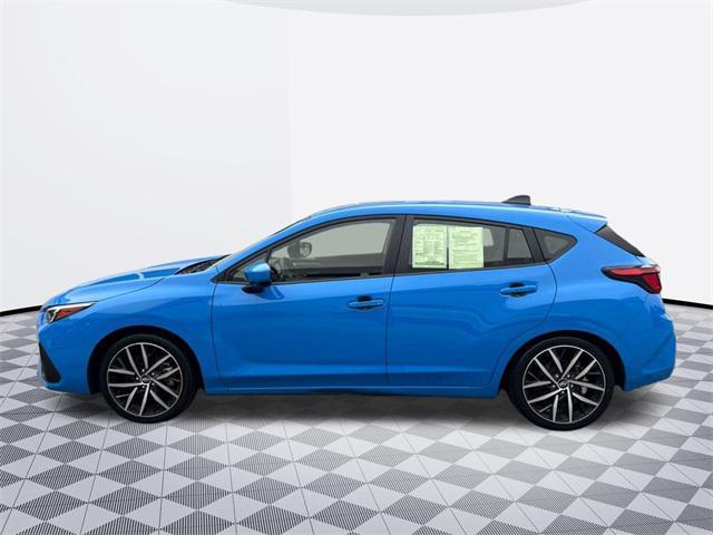 used 2024 Subaru Impreza car, priced at $24,300