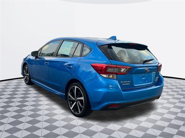 used 2022 Subaru Impreza car, priced at $22,000