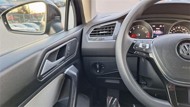 used 2021 Volkswagen Tiguan car, priced at $17,194