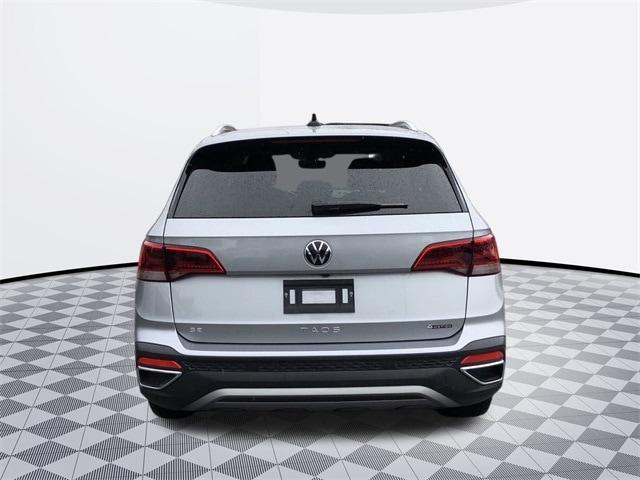 used 2023 Volkswagen Taos car, priced at $25,000