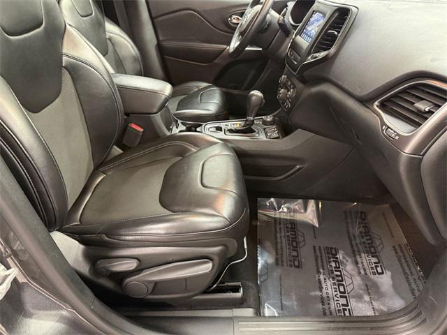 used 2019 Jeep Cherokee car, priced at $17,000