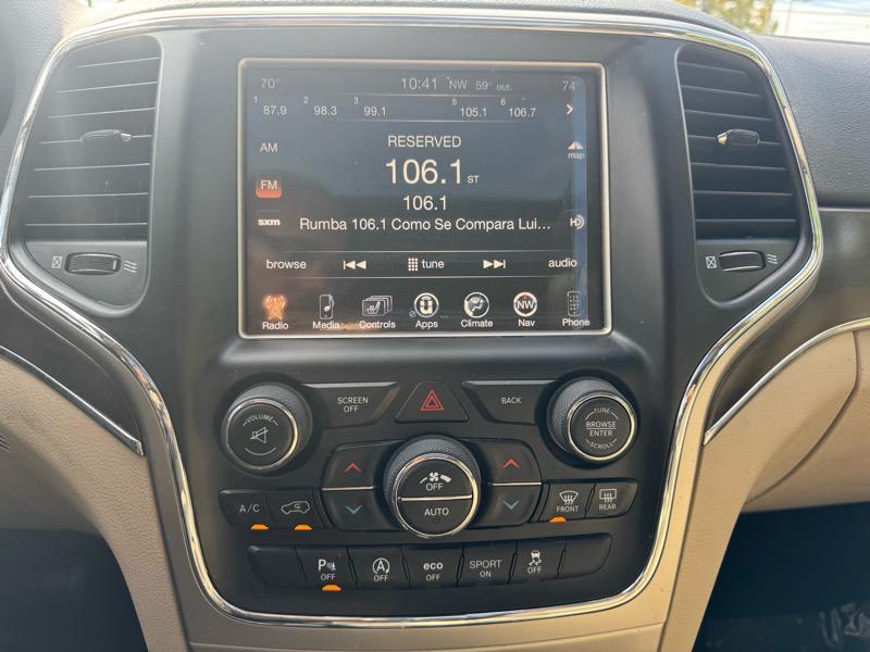 used 2017 Jeep Grand Cherokee car, priced at $14,495