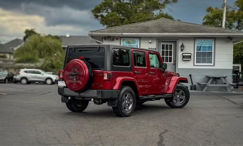 used 2012 Jeep Wrangler Unlimited car, priced at $15,495