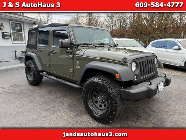 used 2015 Jeep Wrangler Unlimited car, priced at $16,495