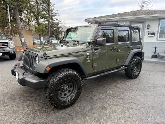 used 2015 Jeep Wrangler Unlimited car, priced at $16,495