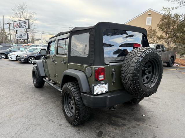 used 2015 Jeep Wrangler Unlimited car, priced at $16,495