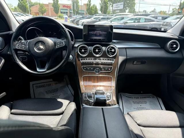 used 2015 Mercedes-Benz C-Class car, priced at $11,995