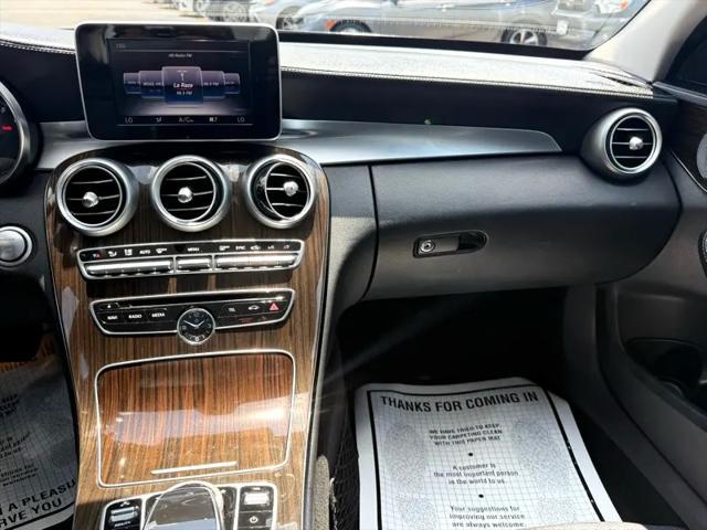 used 2015 Mercedes-Benz C-Class car, priced at $11,995