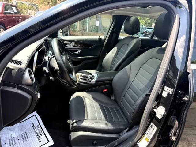 used 2015 Mercedes-Benz C-Class car, priced at $11,995