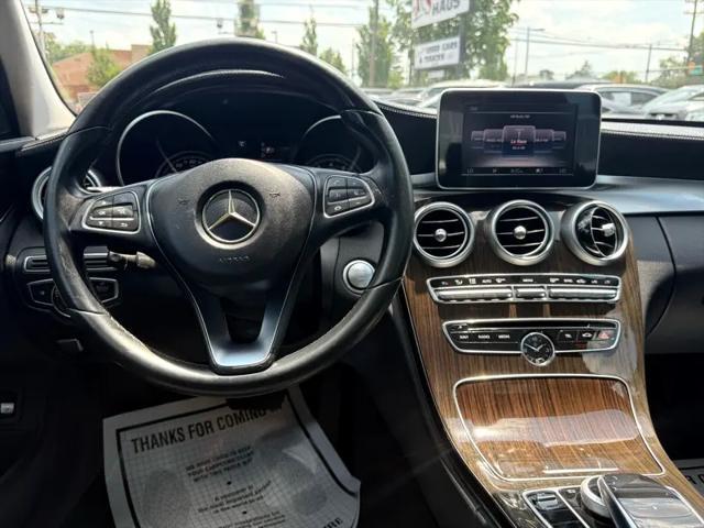 used 2015 Mercedes-Benz C-Class car, priced at $11,995