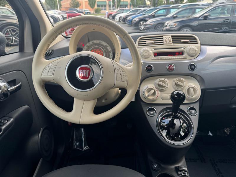 used 2015 FIAT 500 car, priced at $6,695
