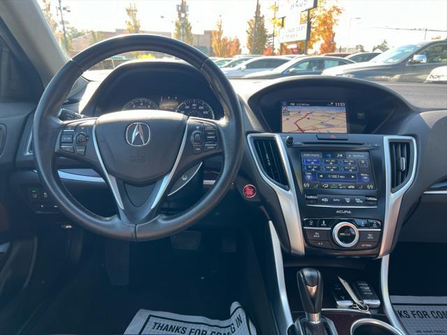 used 2015 Acura TLX car, priced at $13,995