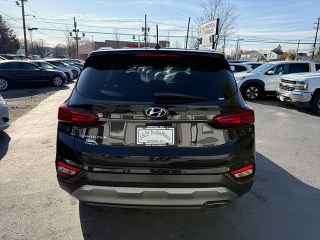 used 2019 Hyundai Santa Fe car, priced at $16,495