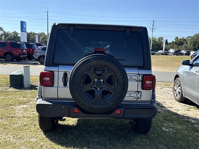 used 2021 Jeep Wrangler Unlimited car, priced at $28,440