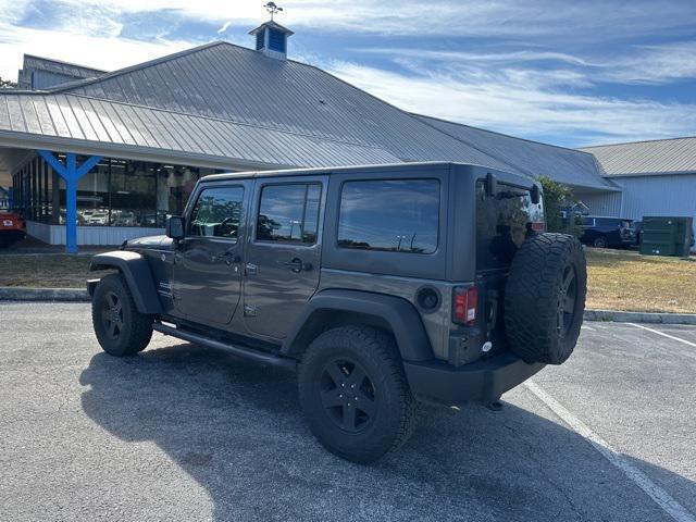 used 2017 Jeep Wrangler Unlimited car, priced at $14,915