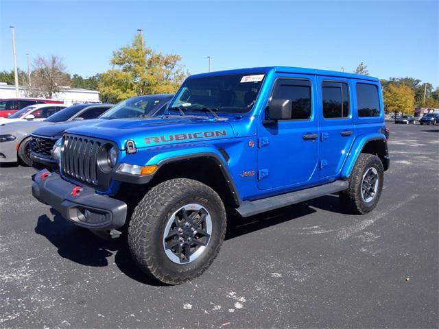 used 2021 Jeep Wrangler Unlimited car, priced at $31,880