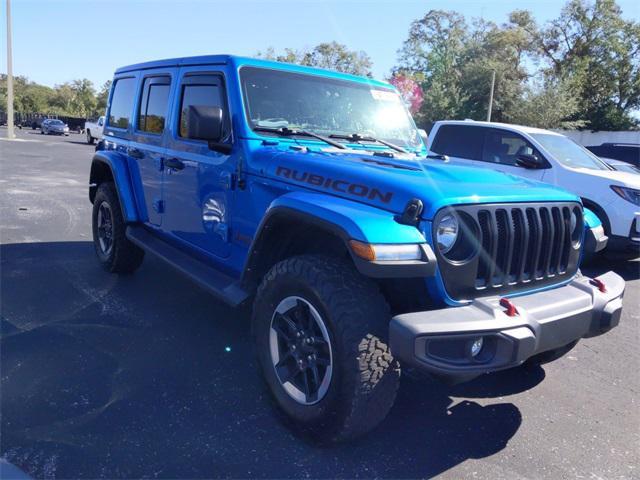 used 2021 Jeep Wrangler Unlimited car, priced at $31,880