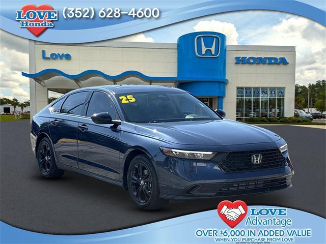 used 2025 Honda Accord car, priced at $27,880