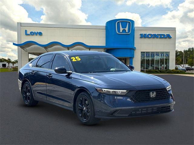 used 2025 Honda Accord car, priced at $27,880