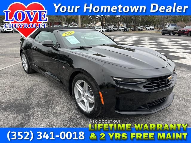 used 2022 Chevrolet Camaro car, priced at $23,755