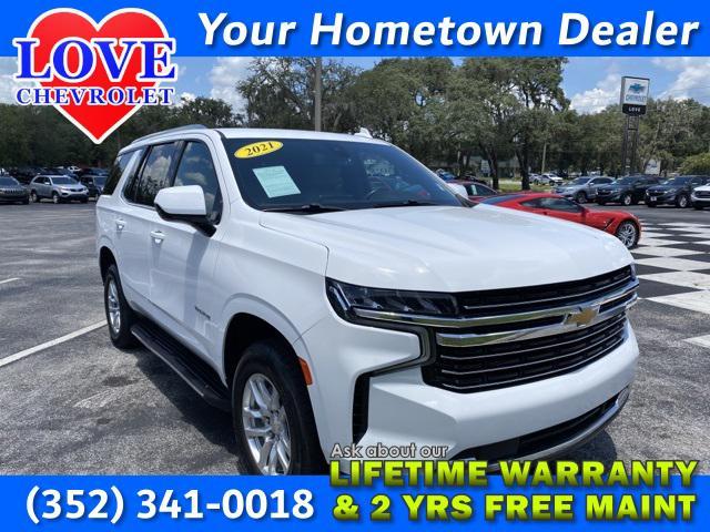 used 2021 Chevrolet Tahoe car, priced at $45,605