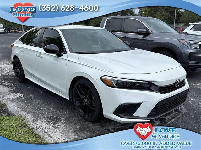 used 2022 Honda Civic car, priced at $23,880