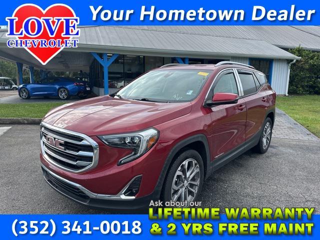used 2018 GMC Terrain car, priced at $17,425