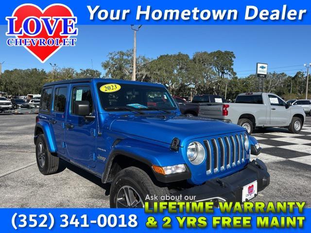 used 2023 Jeep Wrangler car, priced at $37,845