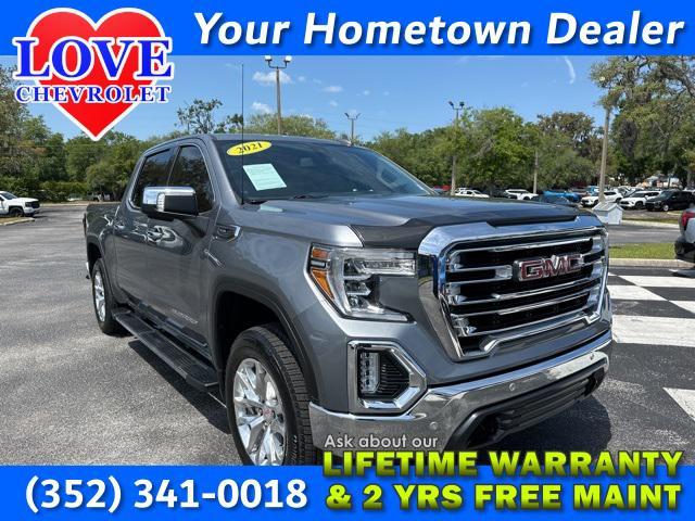 used 2021 GMC Sierra 1500 car, priced at $38,500