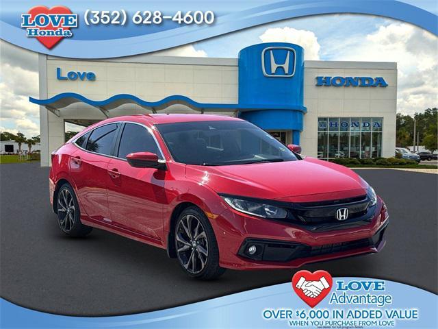 used 2020 Honda Civic car, priced at $18,880