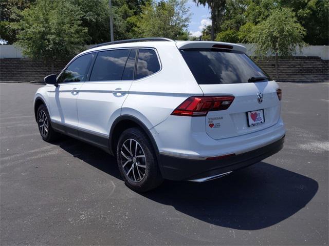 used 2021 Volkswagen Tiguan car, priced at $15,880