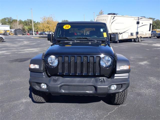 used 2020 Jeep Wrangler car, priced at $27,880