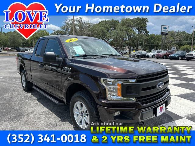 used 2018 Ford F-150 car, priced at $23,255