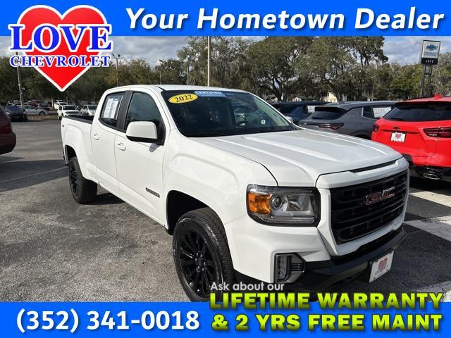 used 2022 GMC Canyon car, priced at $32,565