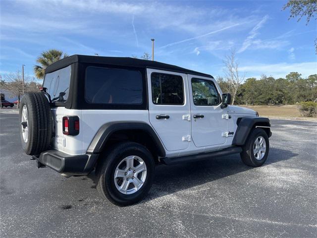 used 2023 Jeep Wrangler car, priced at $35,880