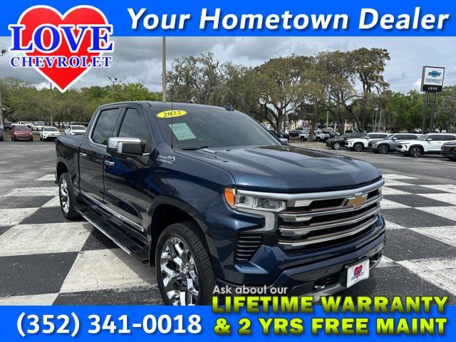 used 2022 Chevrolet Silverado 1500 car, priced at $46,085