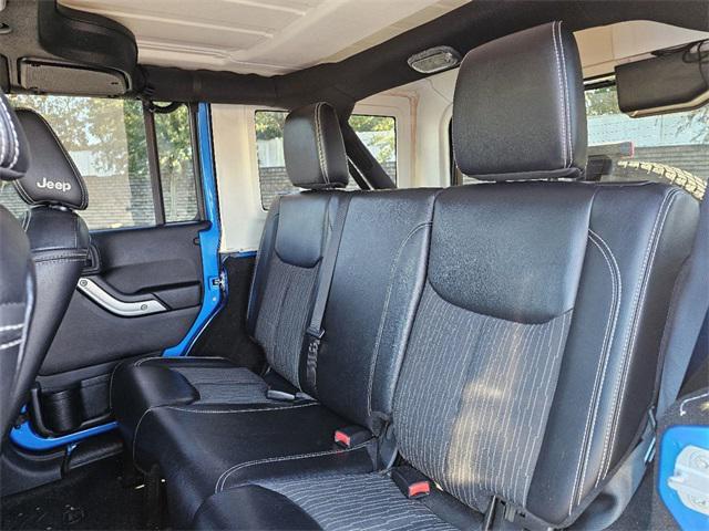 used 2015 Jeep Wrangler Unlimited car, priced at $20,440