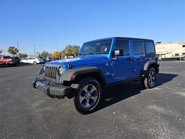 used 2015 Jeep Wrangler Unlimited car, priced at $20,440