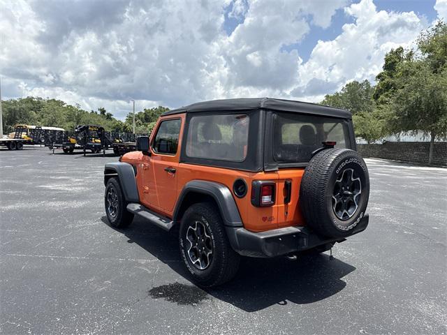 used 2018 Jeep Wrangler car, priced at $22,880