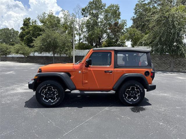 used 2018 Jeep Wrangler car, priced at $22,880