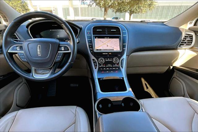 used 2019 Lincoln Nautilus car, priced at $19,588