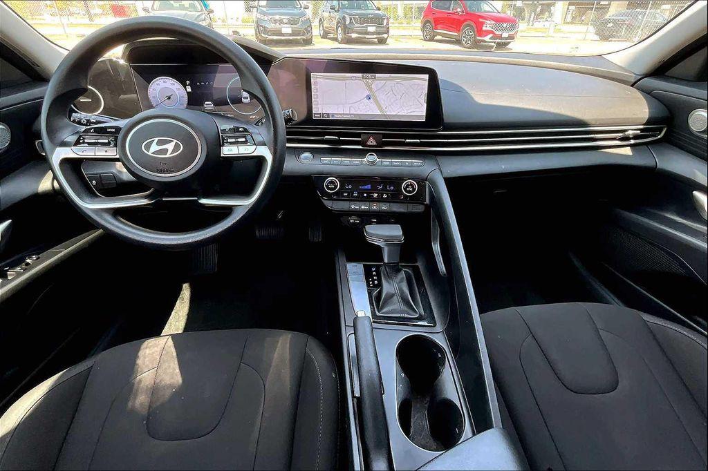 used 2024 Hyundai Elantra car, priced at $17,900