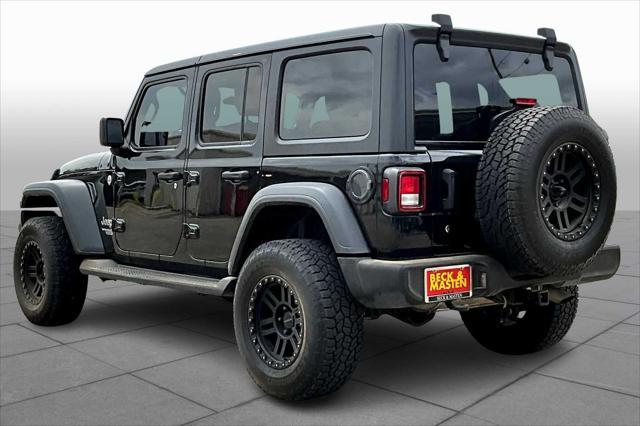used 2020 Jeep Wrangler Unlimited car, priced at $25,989