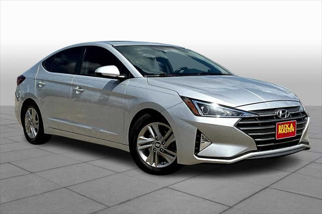 used 2019 Hyundai Elantra car, priced at $14,300